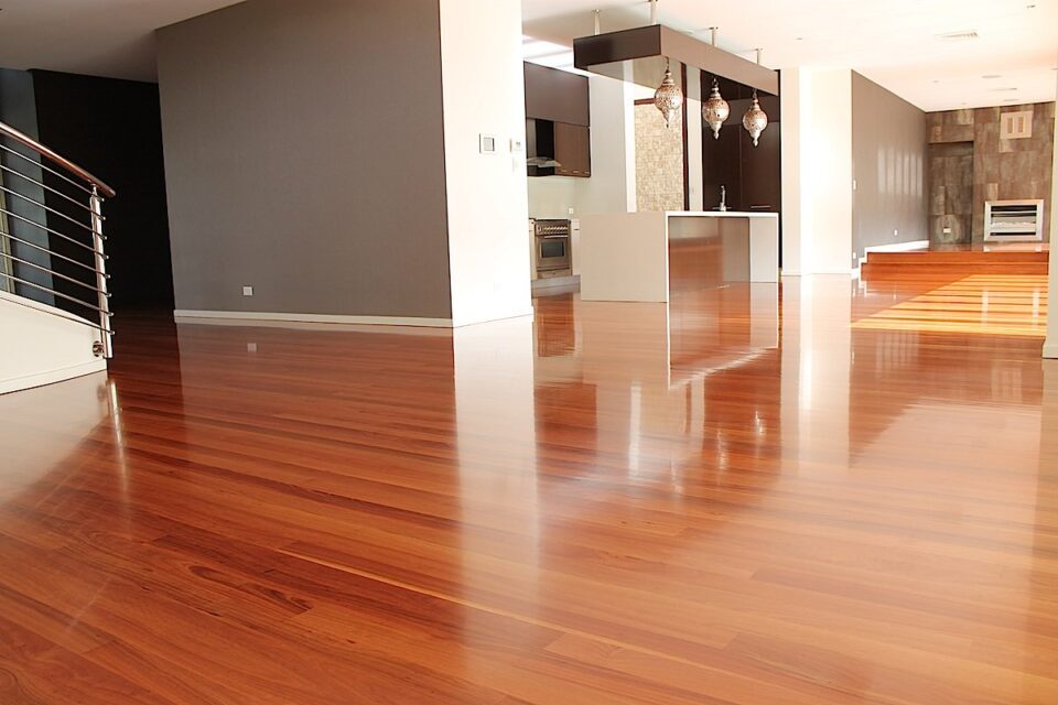 polished timber floors